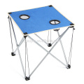 Table de pique-paille pliante en tissu léger pour camping